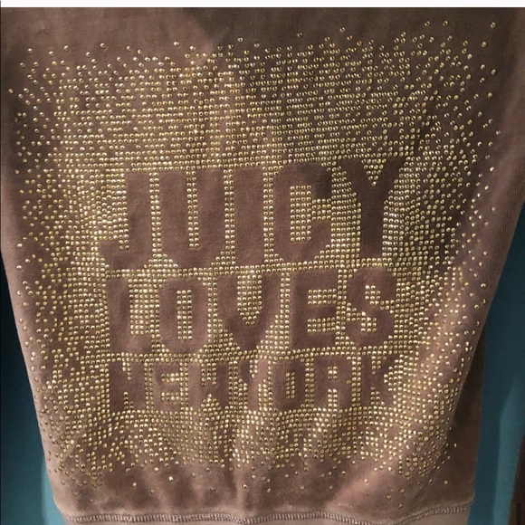 ✨HP✨ EUC Juicy Couture velour sweatshirt - Picture 5 of 6